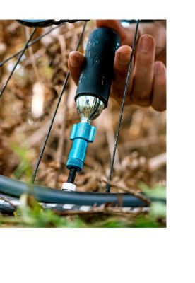 Imagen 2 del producto Kit CO2 para Inflado Neumaticos 25G Negro Peaty´s