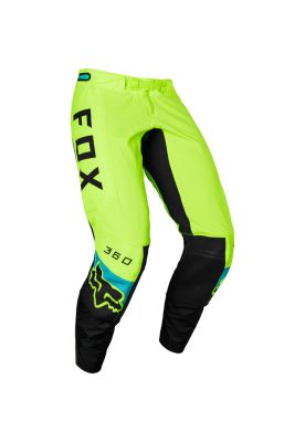 Pantalon Moto Niño 360 Dier Amarillo Fox