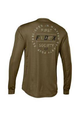 Imagen 2 del producto Polera Bicicleta Ranger Font Manga Larga Verde Fox