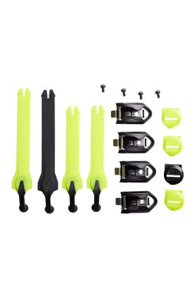 Imagen 2 del producto Repuesto Bota Moto Comp Strap Kit 22 Amarillo Fluor Fox