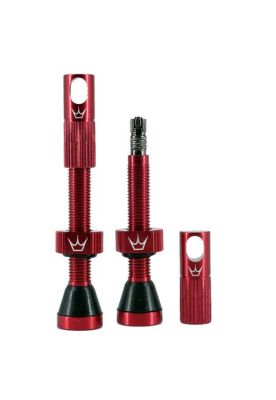 Valvula Tubular Chris King 42Mm Rojo Peaty's