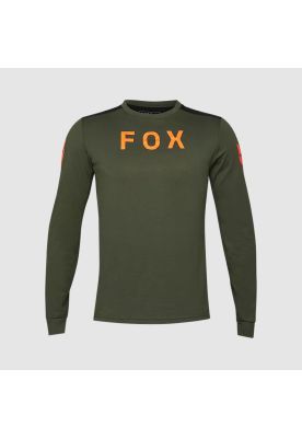 Imagen 2 del producto Polera Bicicleta Ranger Aviation drirelease® Manga Larga Verde Fox