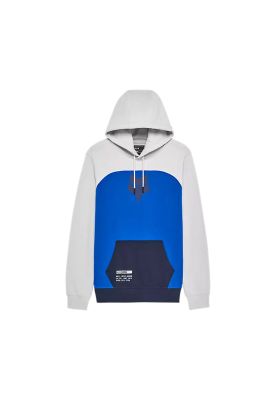 Poleron Lifestyle Fracture Azul/Gris Fox