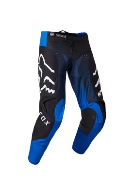 Pantalon Moto 180 Leed Azul/Negro Fox