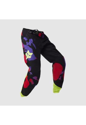 Pantalon Moto 360 Throttle Negro/Rojo Fox