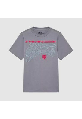 Polera Lifestyle Niño Elevated Future Gris Fox