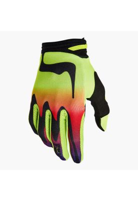 Guantes Moto 180 Kozmic Amarillo Fox