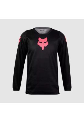 Polera Moto Niña 180 Blackout Negro Fox