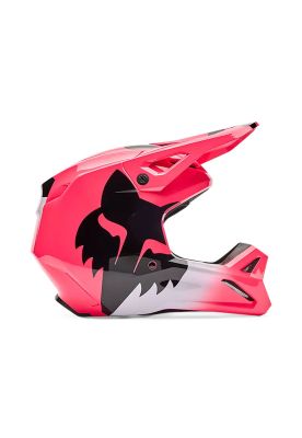 Casco Moto V1 Shield Rosado Fox