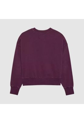 Imagen 2 del producto Poleron Lifestyle Mujer Wordmark Oversized Burdeo Fox