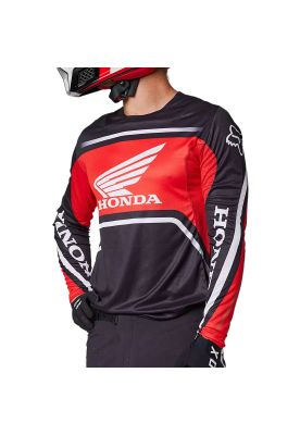 Imagen 2 del producto Polera Moto Flexair Honda Rojo/Negro Fox