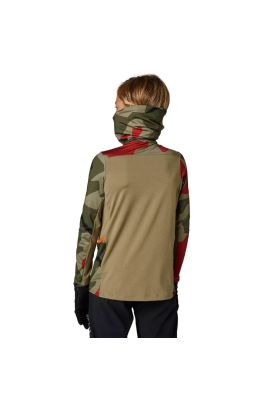 Imagen 2 del producto Polera Moto Niño Ranger Drive Camo Negro Fox