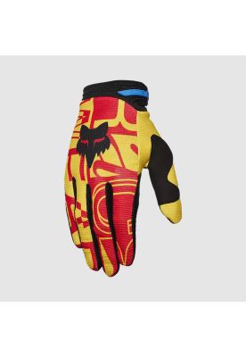 Guantes Moto Race Spec Amarillo Fox