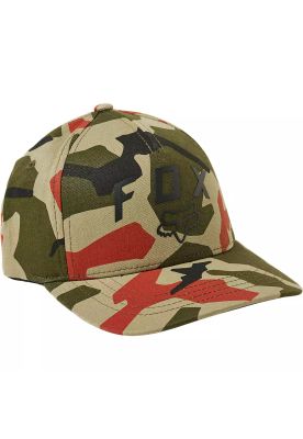 Gorro Jockey Lifestyle Niño BNKR Camo Verde Fox