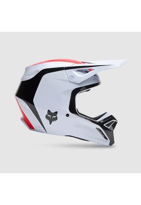 Casco Moto V1 Flow Blanco Fox