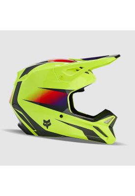 Imagen 2 del producto Casco Moto V1 Flora Amarillo Fox