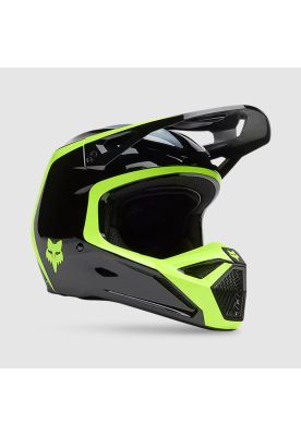 Imagen 2 del producto Casco Moto V1 Flow Negro/Amarillo Fox