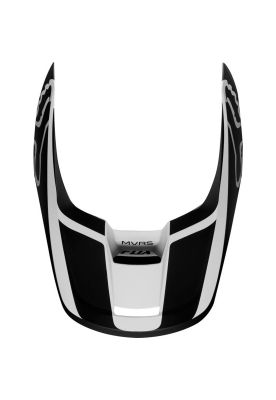 Visera Moto Niño V1 Przm Negro/Blanco Fox