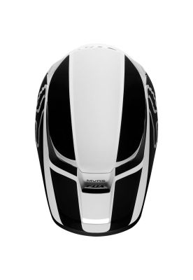 Imagen 2 del producto Visera Moto Niño V1 Przm Negro/Blanco Fox