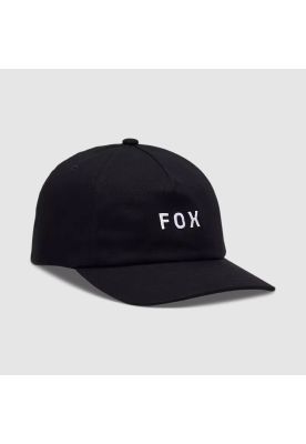 Gorro Jockey Lifestyle Wordmark Ajustable Negro Fox
