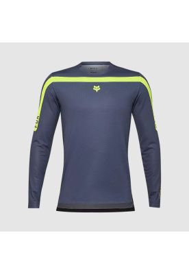 Imagen 2 del producto Polera Bicicleta Flexair Aviation Manga Larga Gris Fox