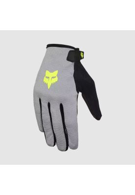 Guantes Bicicleta Ranger Gris/Amarillo Fox