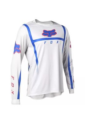 Polera Bicicleta Ranger Race Spec Blanco/Gris Fox