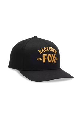 Gorro Jockey Lifestyle Snapback Slogan Negro Fox