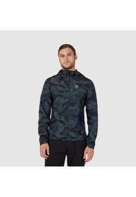 Imagen 2 del producto Chaqueta Bicicleta Impermeable Ranger Camo Negro Fox
