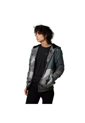 Poleron Lifestyle Lindon Sasquatch Camo Negro Fox