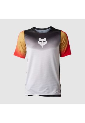 Polera Bicicleta Flexair Novah Negro/Blanco Fox