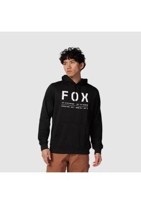 Poleron Lifestyle Canguro Non Stop Negro Fox