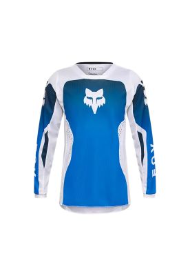 Polera Moto Niño 180 Shield Azul Fox