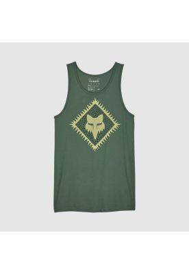 Polera Lifestyle Leo Premium Tank Verde Fox