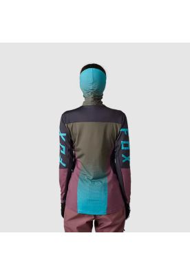 Imagen 2 del producto Polera Moto Mujer Ranger Drive Krux SXS Con Cuello Café Fox