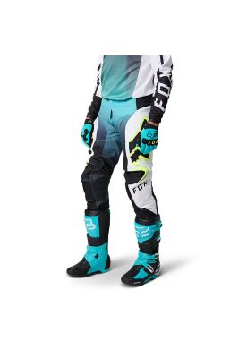 Imagen 2 del producto Pantalon Moto 180 Leed Celeste/Blanco Fox