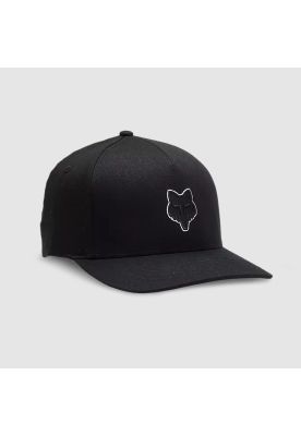 Gorro Jockey Lifestyle Fox Head Flexfit Negro Fox