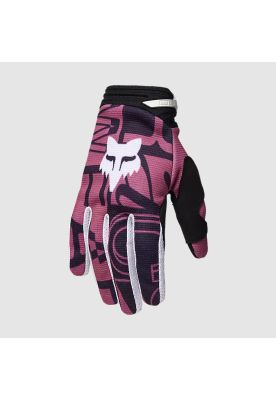 Guantes Moto Niña 180 Race Spec Rosa Fox