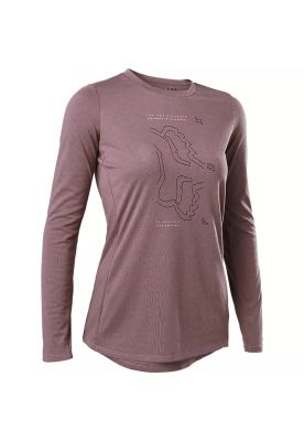 Imagen 2 del producto Polera Bicicleta Mujer Ranger Drirelease® Morado Fox