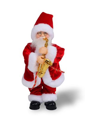 Muñeco Papá Noel 30 cm Rojo