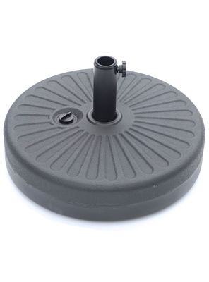 Base Redonda Para Quitasol Novahus 21 kg - Negro