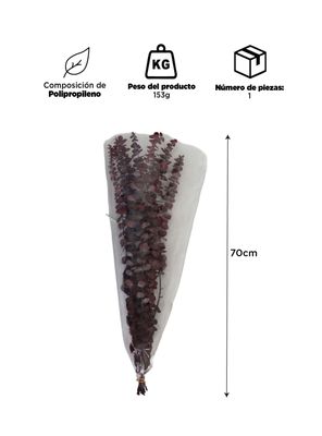 Imagen 2 del producto Rama Decorativa Natural Burdeo