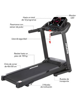 Imagen 2 del producto Trotadora Apex 3 12.8 km/h 1.5 HP Plegable