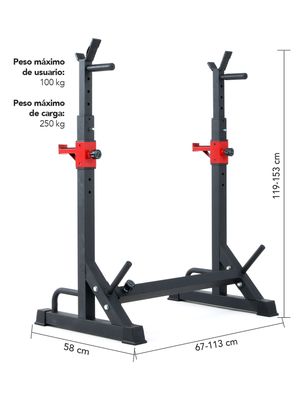 Imagen 2 del producto Squat Rack Atletis Force Line 200