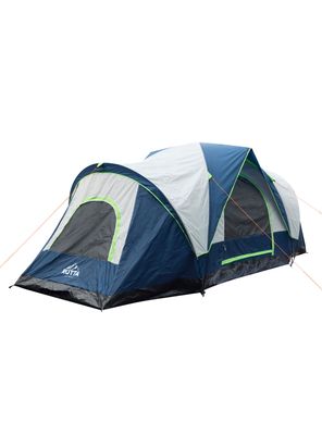 Carpa 8 Personas Camping Outdoor Azul
