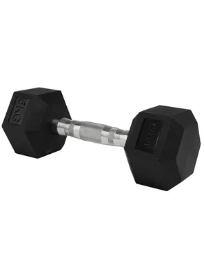 Mancuerna Hexagonal 5 Kg Negro