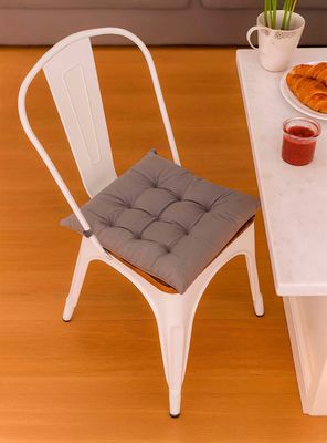 Imagen 2 del producto Cojín para Silla Gris Claro 40x40 cm