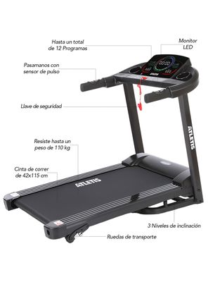 Imagen 2 del producto Trotadora Apex 5 14 km/h 2.0 HP Plegable