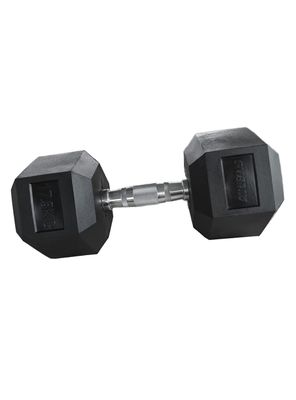 Imagen 2 del producto Mancuerna Hexagonal 17.5 kg Negro