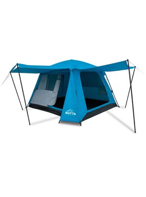 Carpa Camping Yosemite 8 pers. techo largo 3 m doble toldo